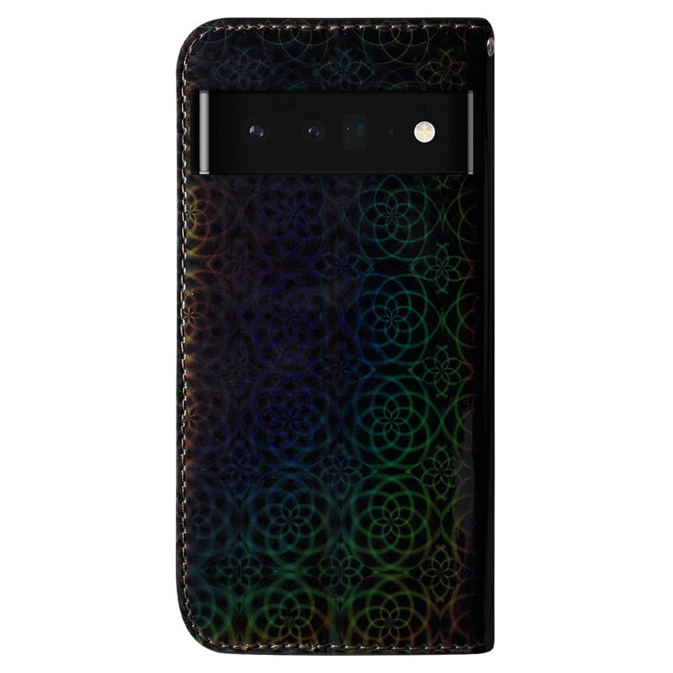 For Google Pixel 6 Pro Colorful Magnetic Buckle Leather Phone Case