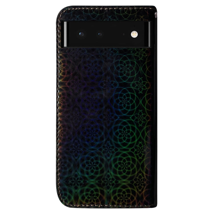For Google Pixel 6 Colorful Magnetic Buckle Leather Phone Case