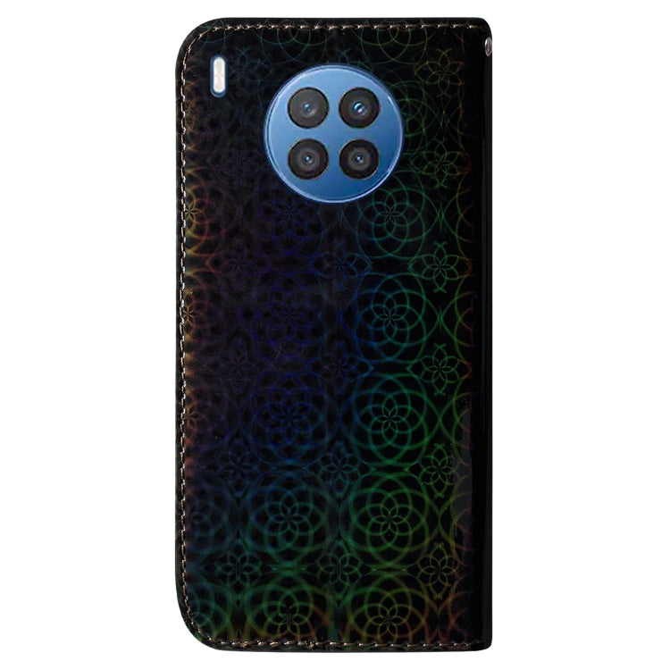 For Huawei nova 8i / Honor 50 Colorful Magnetic Buckle Leather Phone Case