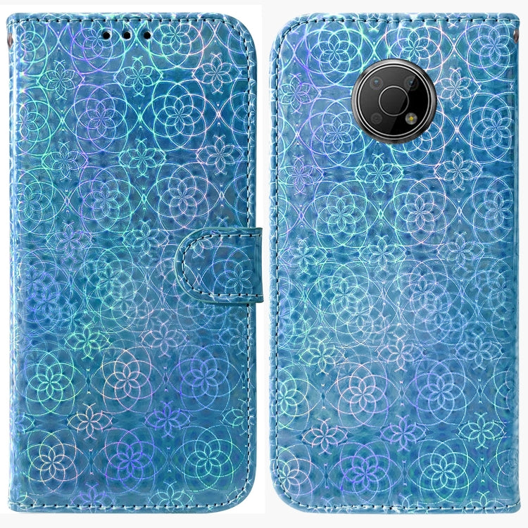 For Nokia G300 Colorful Magnetic Buckle Leather Phone Case