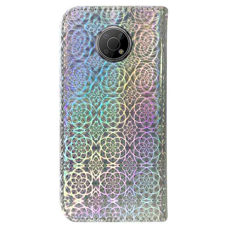 For Nokia G300 Colorful Magnetic Buckle Leather Phone Case