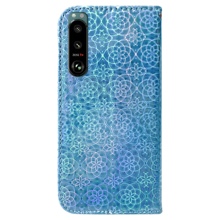 For Sony Xperia 5 III Colorful Magnetic Buckle Leather Phone Case