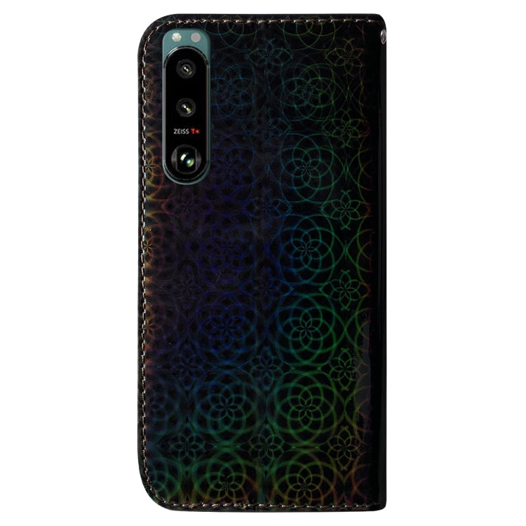 For Sony Xperia 5 III Colorful Magnetic Buckle Leather Phone Case