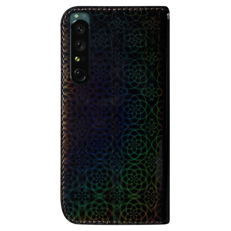 For Sony Xperia 1 IV Colorful Magnetic Buckle Leather Phone Case