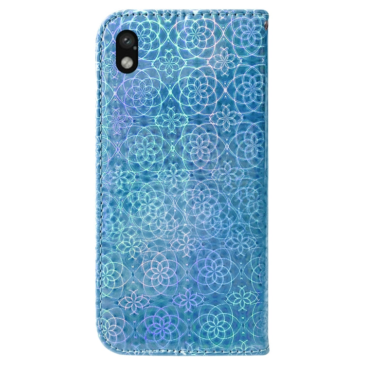 For Sony Xperia Ace III Colorful Magnetic Buckle Leather Phone Case