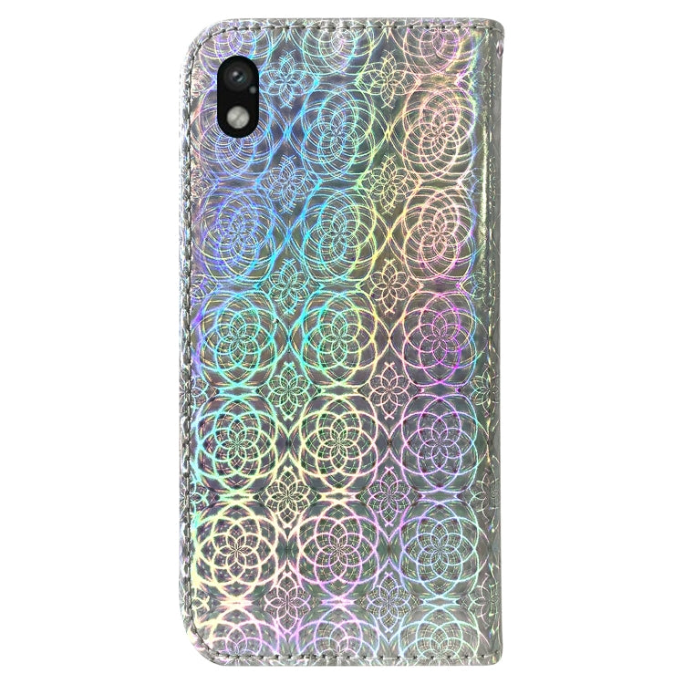 For Sony Xperia Ace III Colorful Magnetic Buckle Leather Phone Case