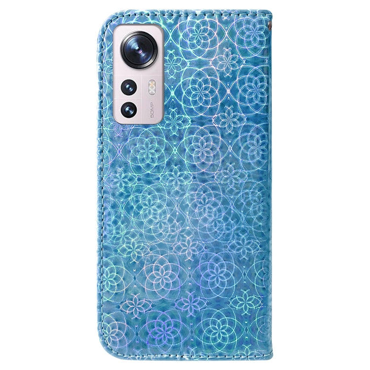 For Xiaomi 12 / 12X Colorful Magnetic Buckle Leather Phone Case
