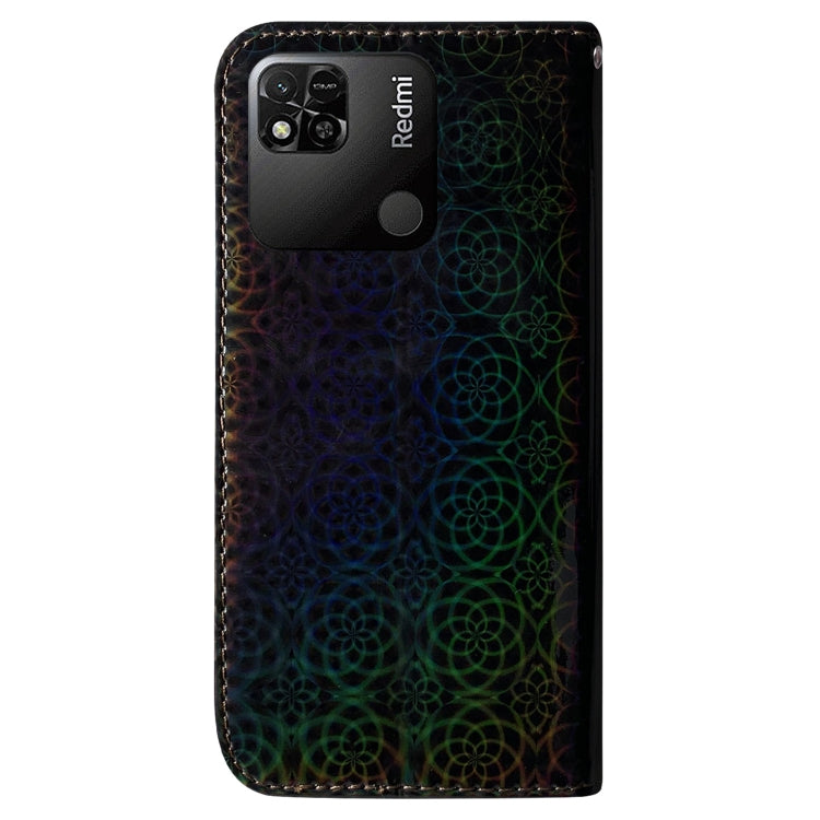 For Xiaomi Redmi 10A Colorful Magnetic Buckle Leather Phone Case