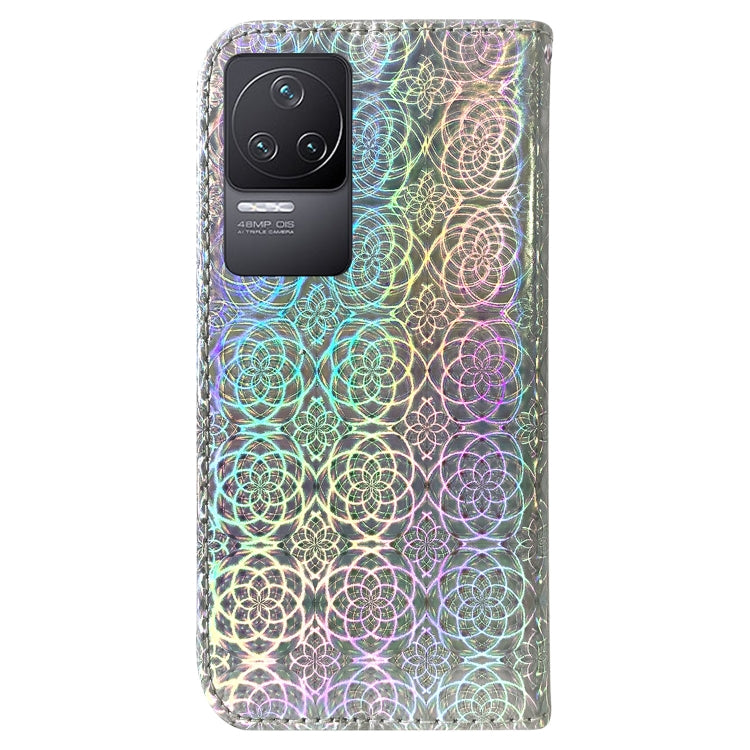 For Xiaomi Redmi K50 / K50 Pro Colorful Magnetic Buckle Leather Phone Case