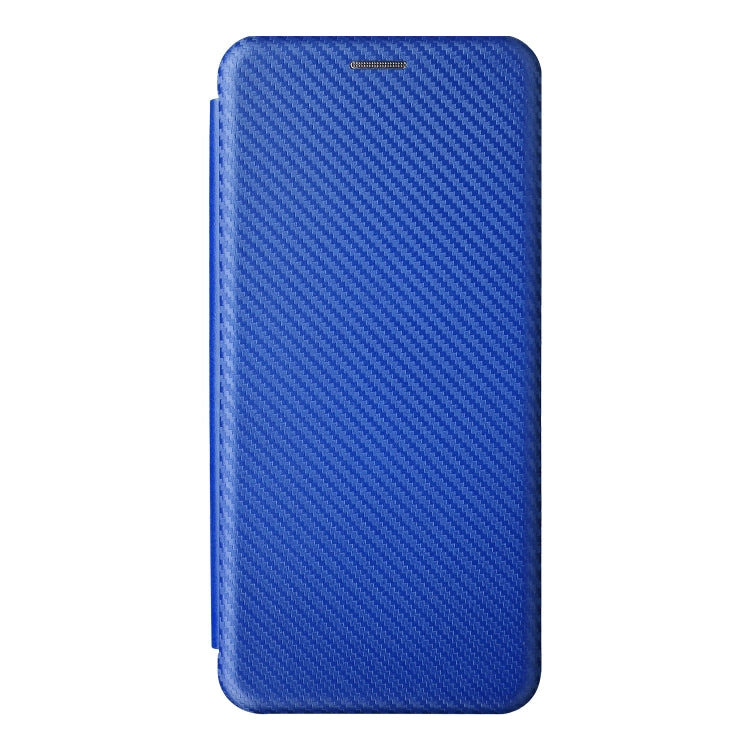 For Samsung Galaxy A03 166mm Carbon Fiber Texture Flip Leather Phone Case