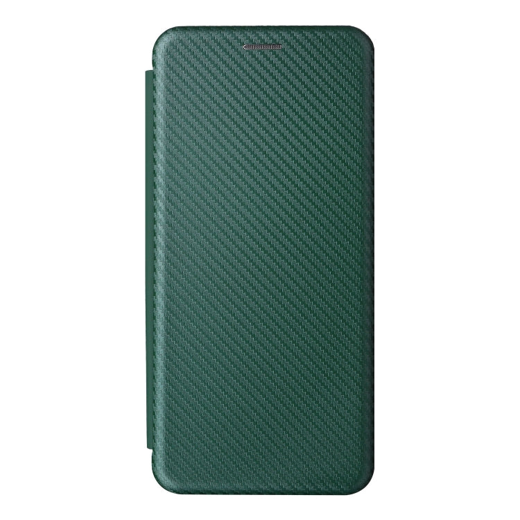 For Samsung Galaxy A03 166mm Carbon Fiber Texture Flip Leather Phone Case