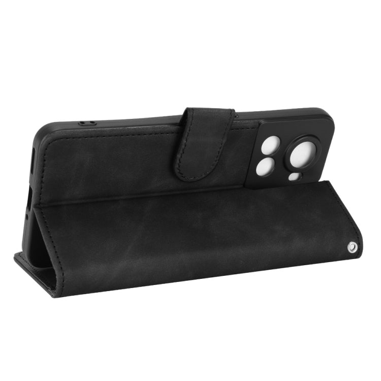 For OnePlus Ace Skin Feel Magnetic Flip Leather Phone Case
