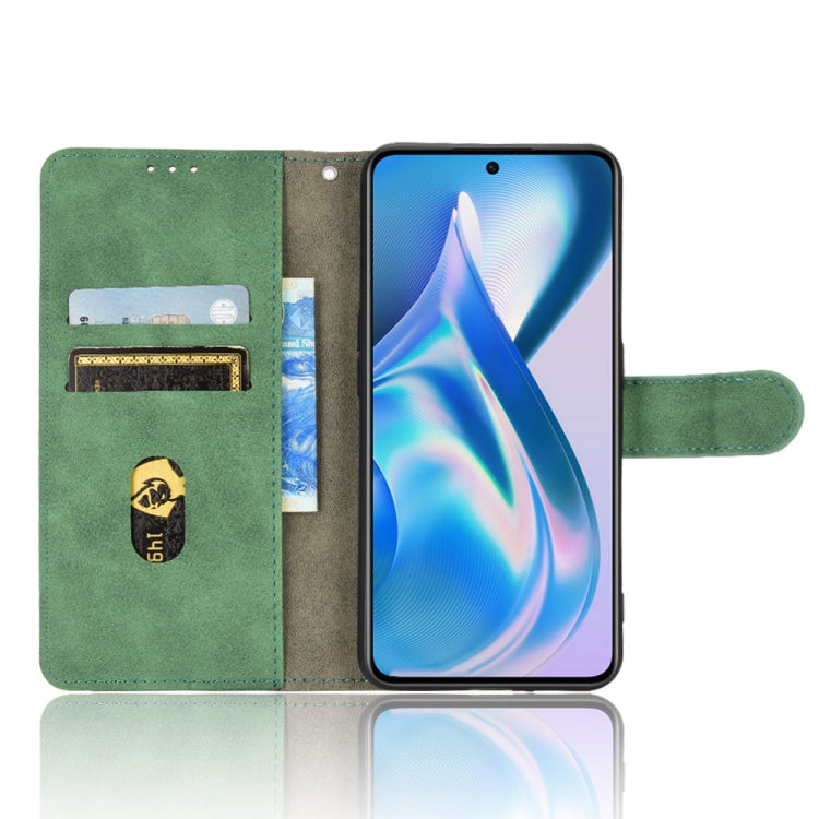 For OnePlus Ace Skin Feel Magnetic Flip Leather Phone Case