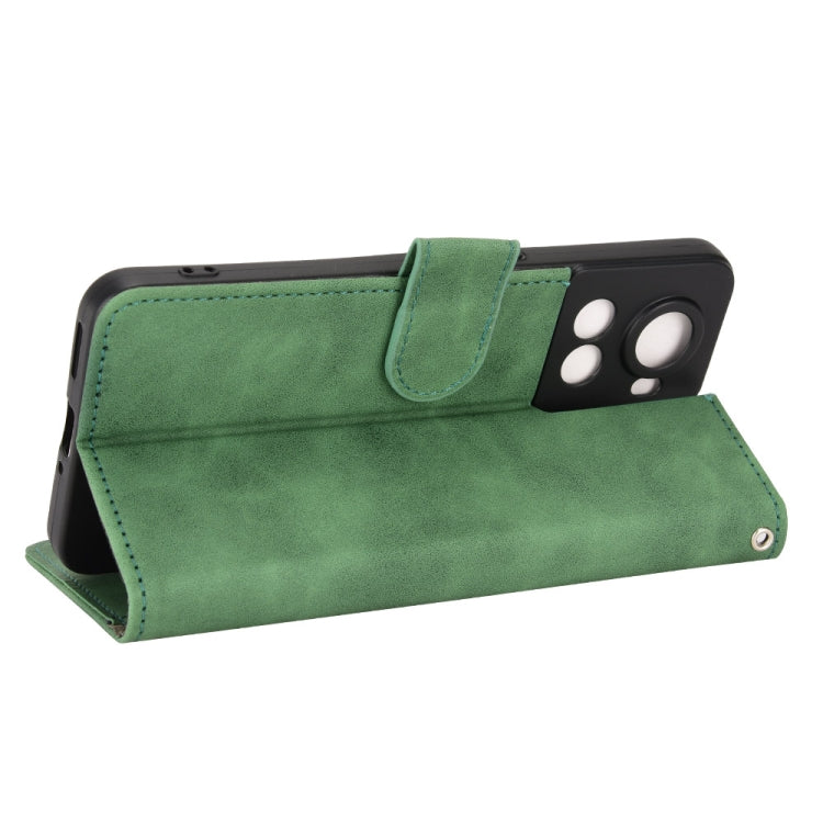 For OnePlus Ace Skin Feel Magnetic Flip Leather Phone Case
