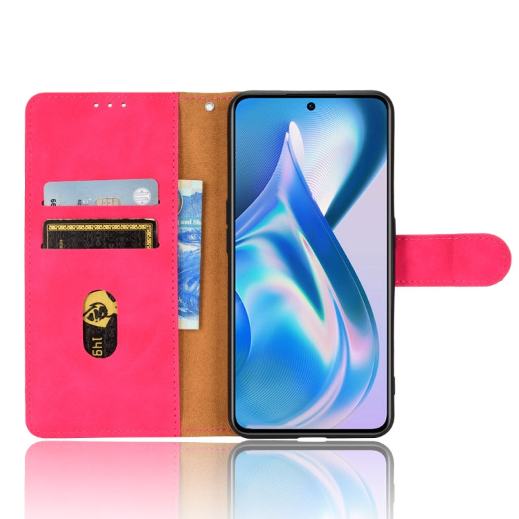 For OnePlus Ace Skin Feel Magnetic Flip Leather Phone Case
