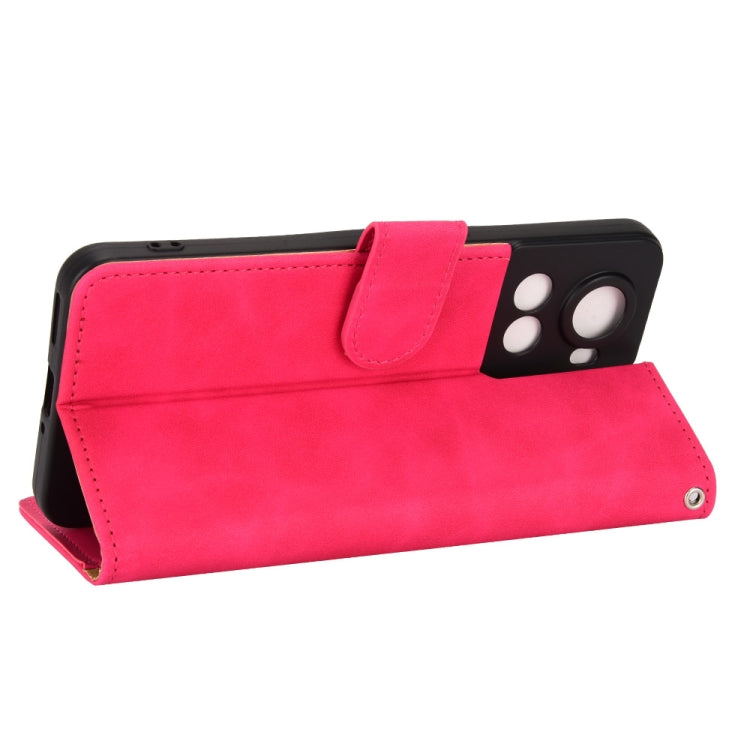 For OnePlus Ace Skin Feel Magnetic Flip Leather Phone Case