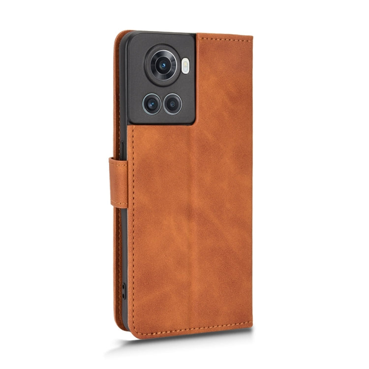 For OnePlus Ace Skin Feel Magnetic Flip Leather Phone Case