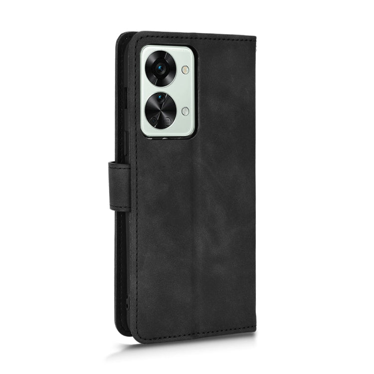 For OnePlus Nord 2T 5G Skin Feel Magnetic Flip Leather Phone Case