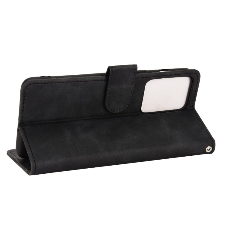 For OnePlus Nord 2T 5G Skin Feel Magnetic Flip Leather Phone Case