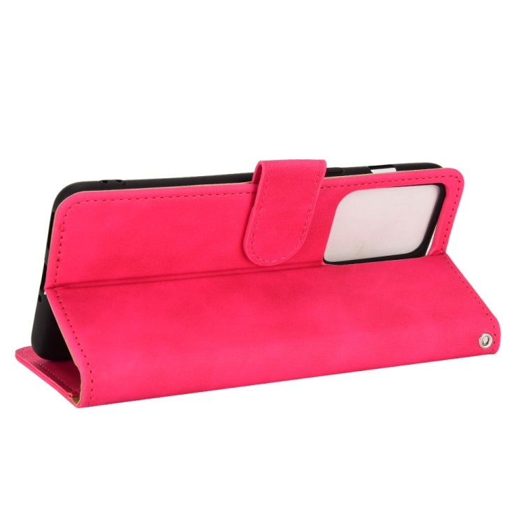 For OnePlus Nord 2T 5G Skin Feel Magnetic Flip Leather Phone Case
