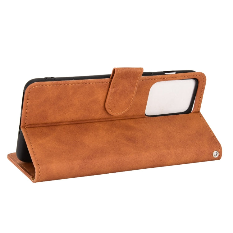 For OnePlus Nord 2T 5G Skin Feel Magnetic Flip Leather Phone Case