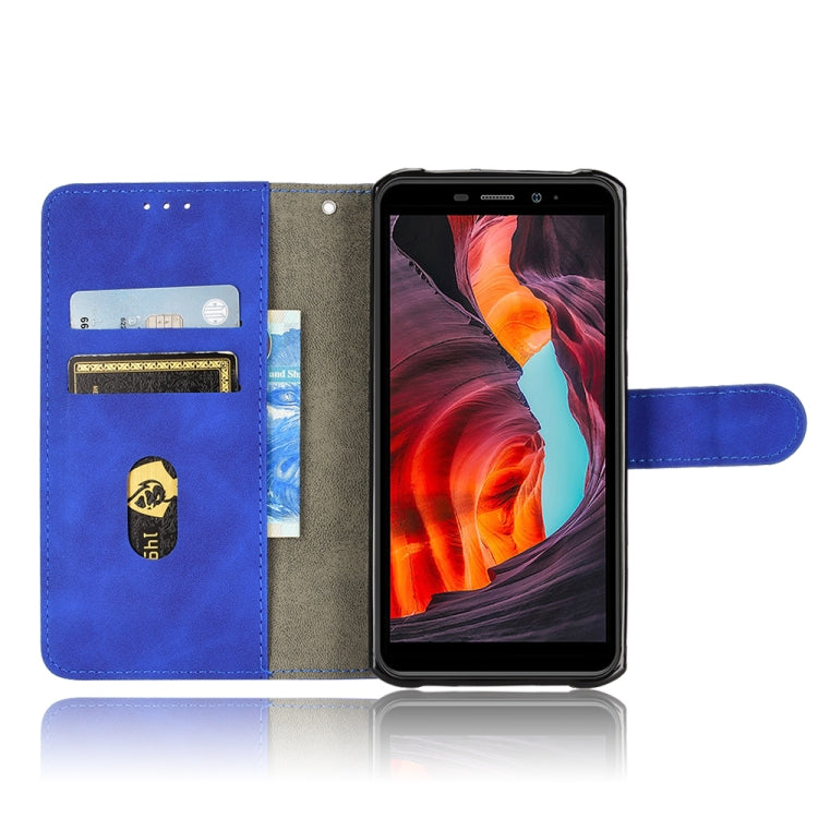 For Ulefone Armor X10 Skin Feel Magnetic Flip Leather Phone Case