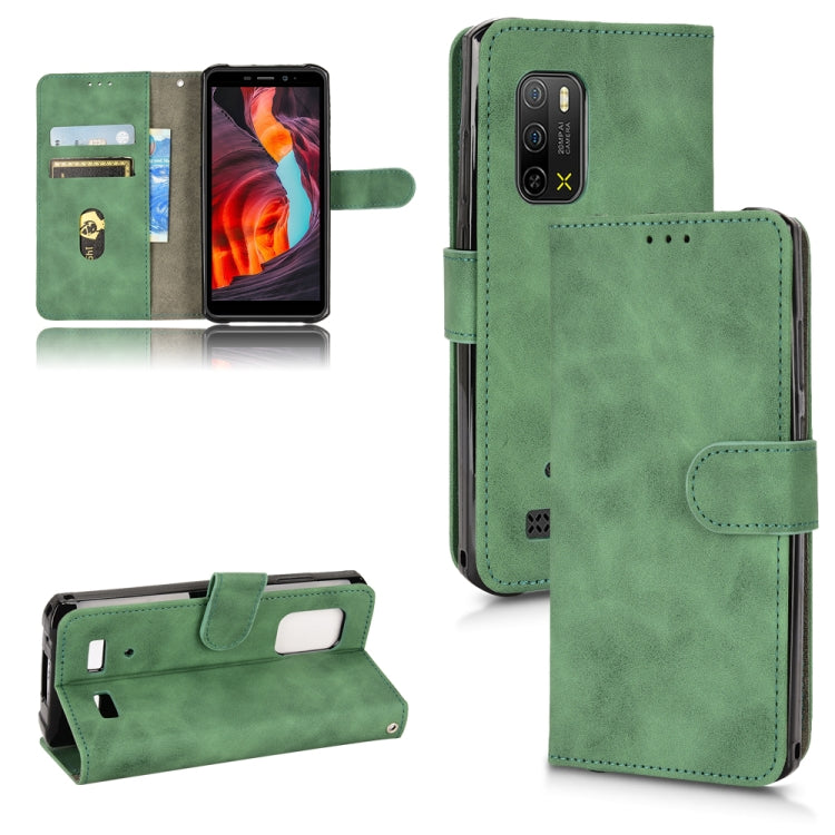 For Ulefone Armor X10 Skin Feel Magnetic Flip Leather Phone Case