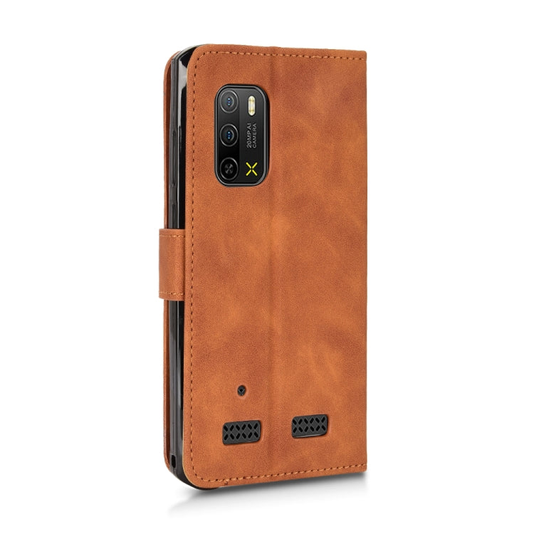 For Ulefone Armor X10 Skin Feel Magnetic Flip Leather Phone Case