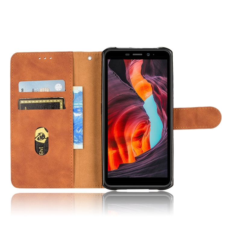 For Ulefone Armor X10 Skin Feel Magnetic Flip Leather Phone Case