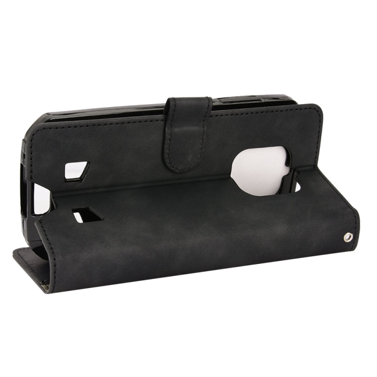 For Oukitel WP18 Skin Feel Magnetic Flip Leather Phone Case