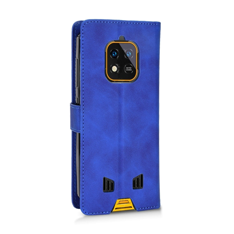 For Oukitel WP18 Skin Feel Magnetic Flip Leather Phone Case
