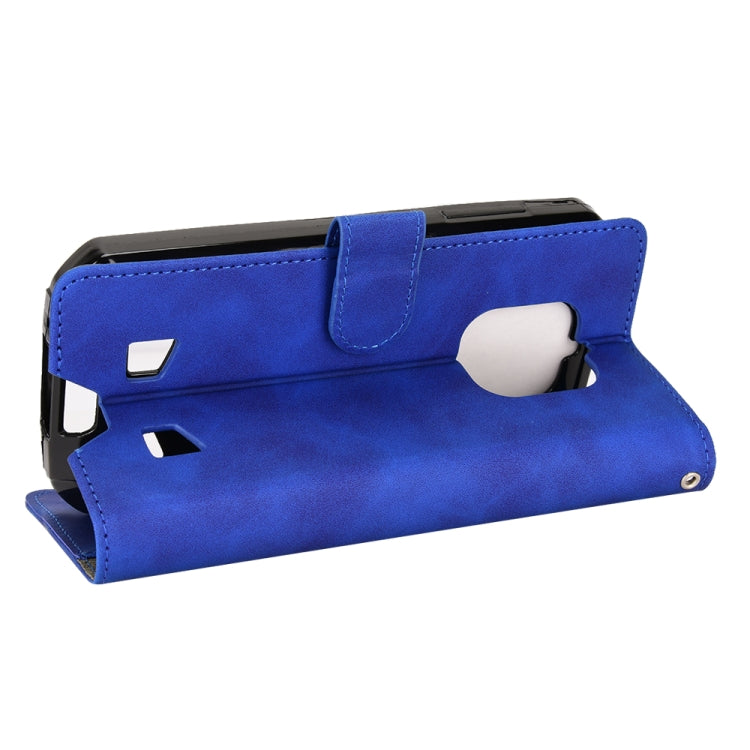 For Oukitel WP18 Skin Feel Magnetic Flip Leather Phone Case