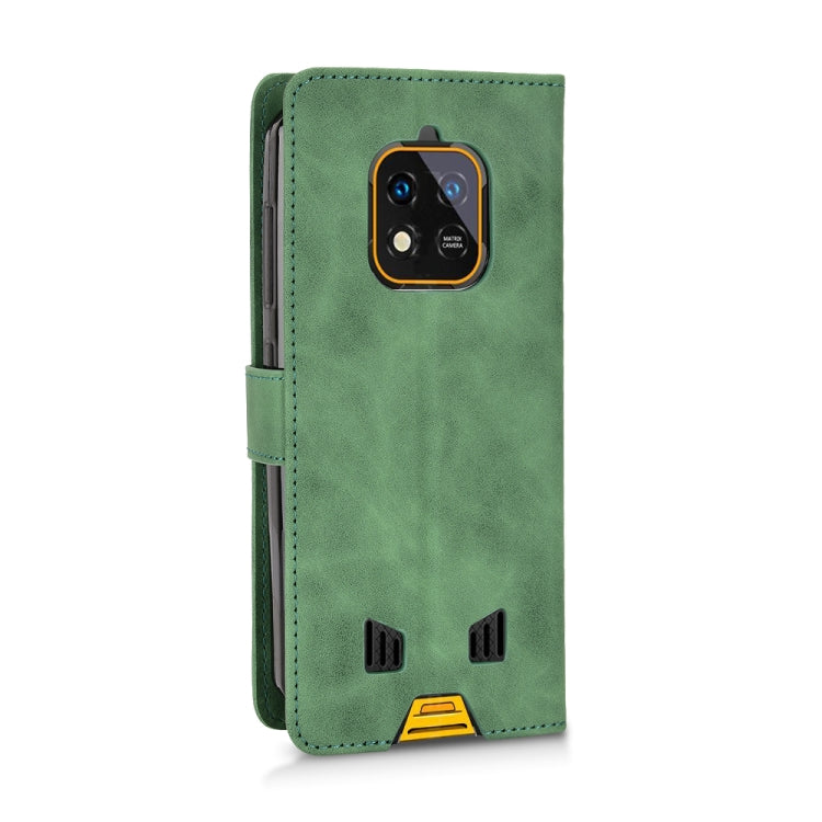 For Oukitel WP18 Skin Feel Magnetic Flip Leather Phone Case