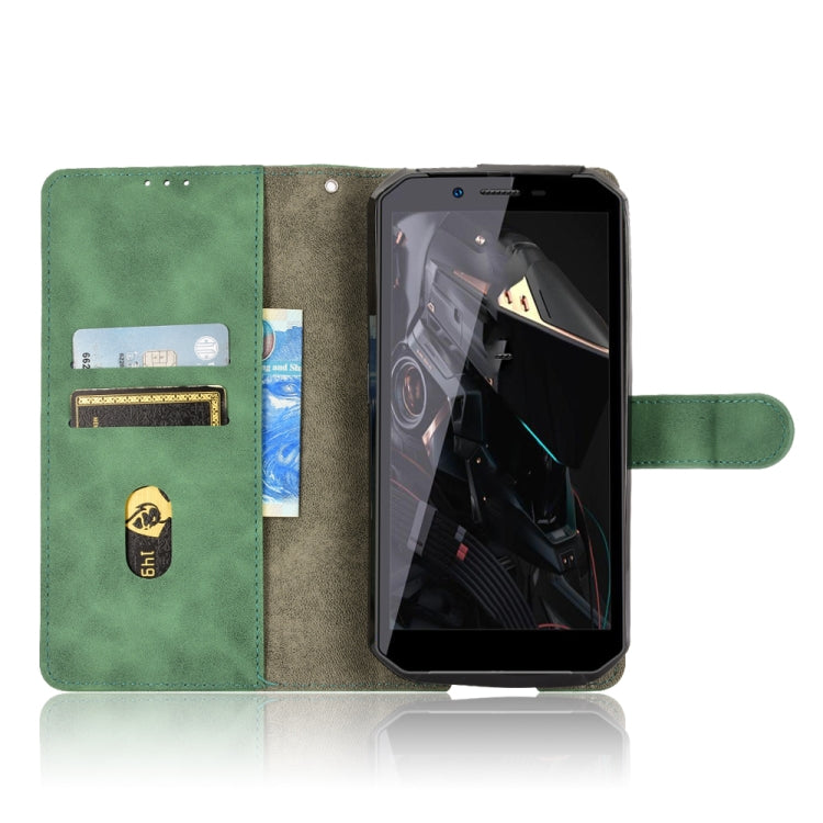 For Oukitel WP18 Skin Feel Magnetic Flip Leather Phone Case