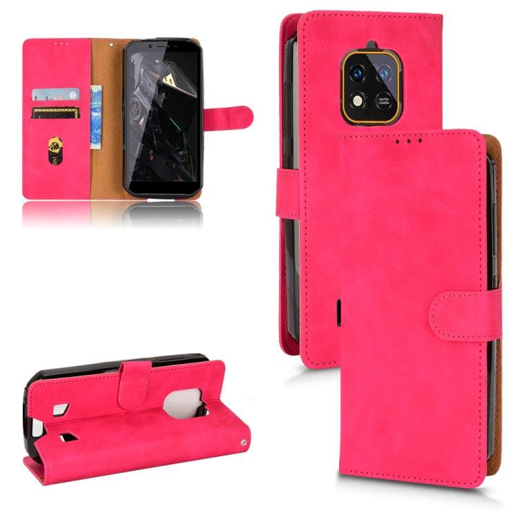 For Oukitel WP18 Skin Feel Magnetic Flip Leather Phone Case
