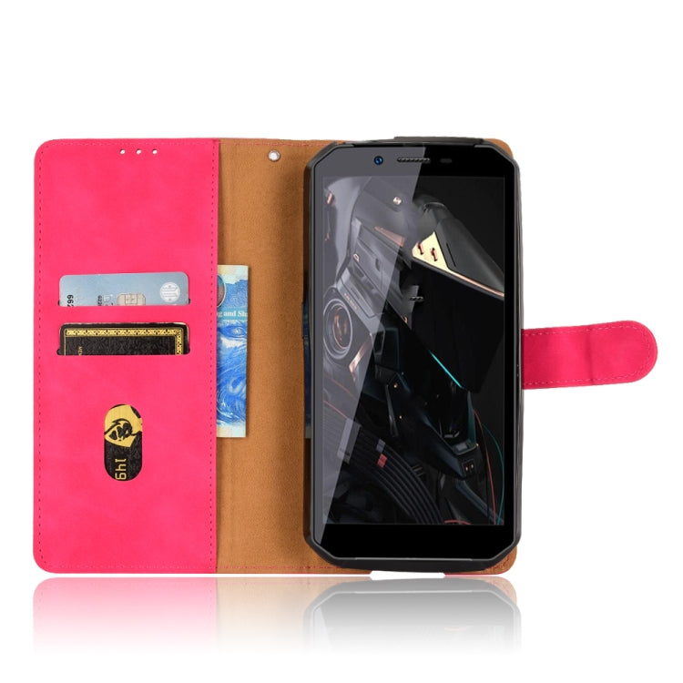For Oukitel WP18 Skin Feel Magnetic Flip Leather Phone Case