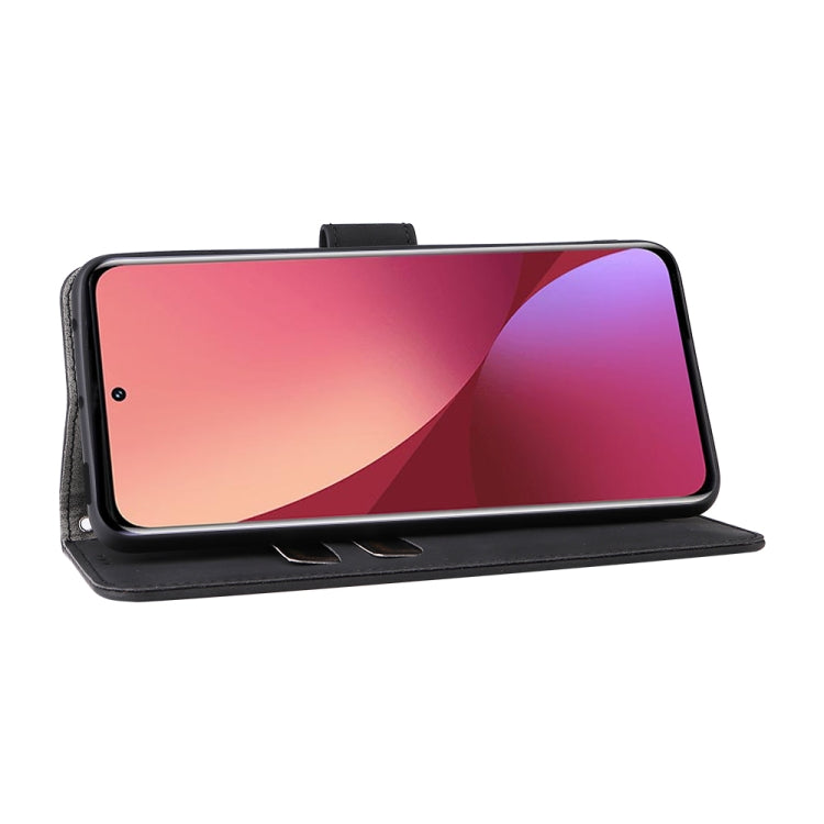 For Xiaomi 12 Lite Skin Feel Magnetic Flip Leather Phone Case