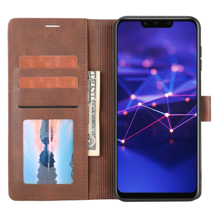 For Huawei Mate 20 Lite Classic Wallet Flip Leather Phone Case