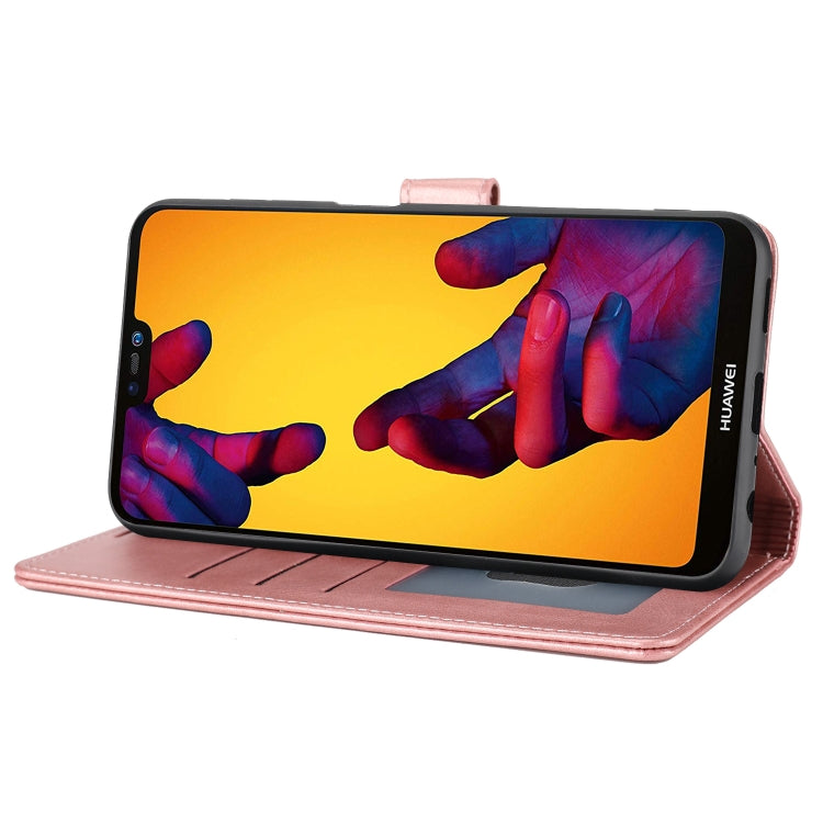 For Huawei P20 Lite Classic Wallet Flip Leather Phone Case