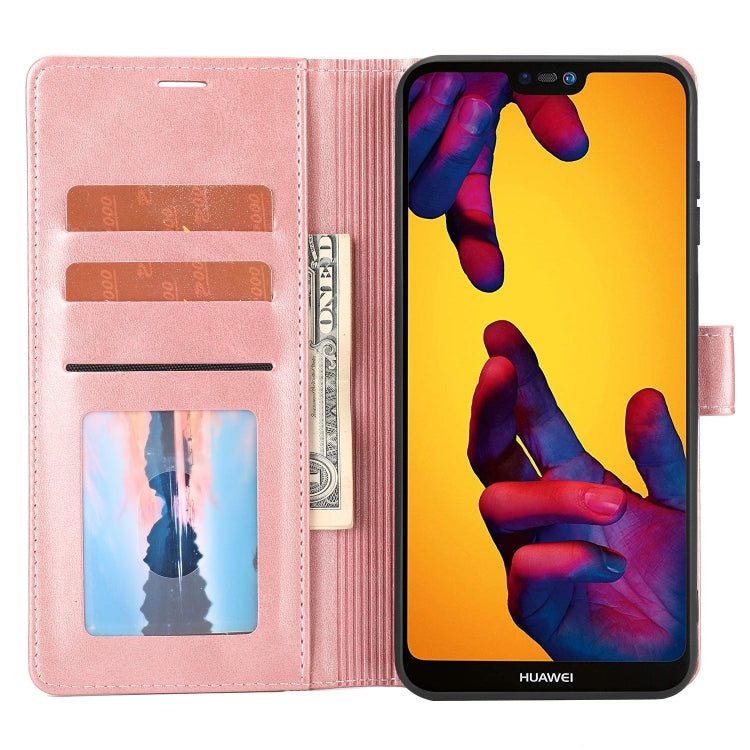 For Huawei P20 Lite Classic Wallet Flip Leather Phone Case