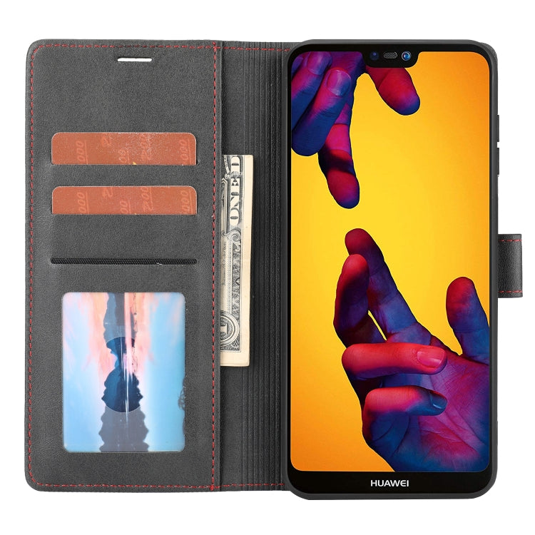 For Huawei P20 Lite Classic Wallet Flip Leather Phone Case