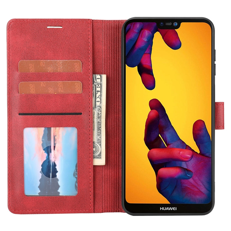 For Huawei P20 Lite Classic Wallet Flip Leather Phone Case