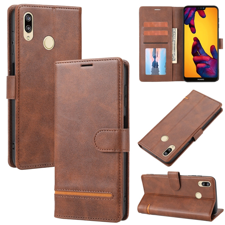 For Huawei P20 Lite Classic Wallet Flip Leather Phone Case