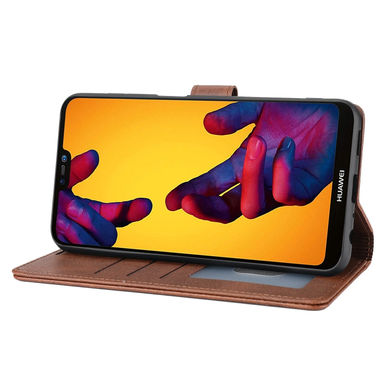 For Huawei P20 Lite Classic Wallet Flip Leather Phone Case