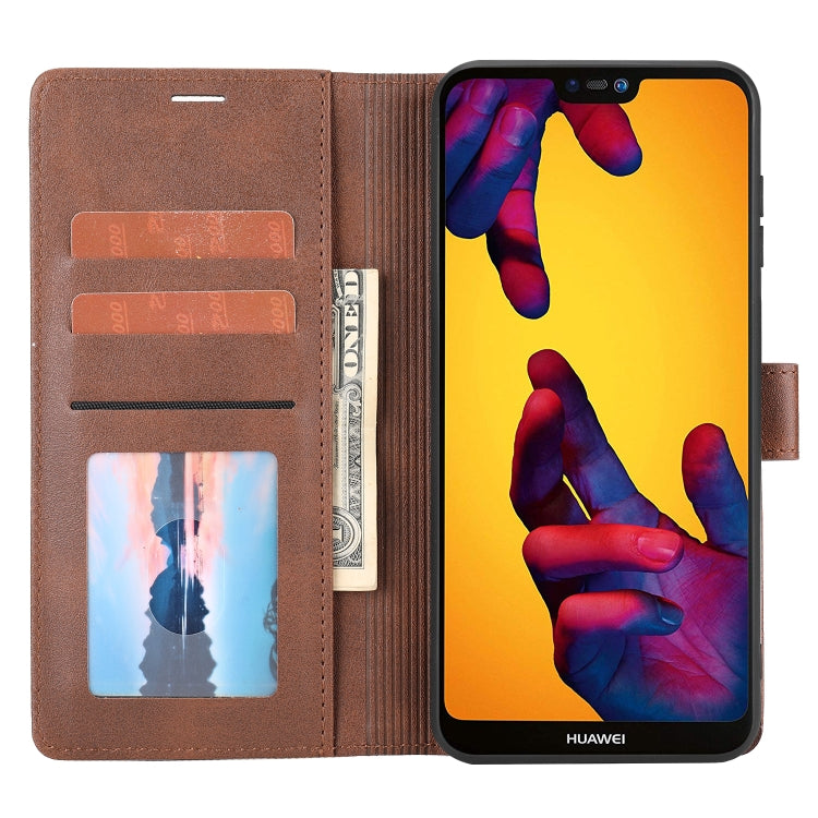 For Huawei P20 Lite Classic Wallet Flip Leather Phone Case