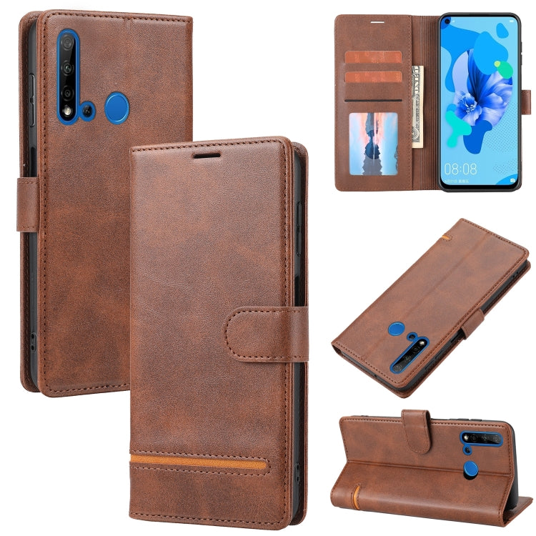 For Huawei P20 Lite 2019 / nova 5i Classic Wallet Flip Leather Phone Case