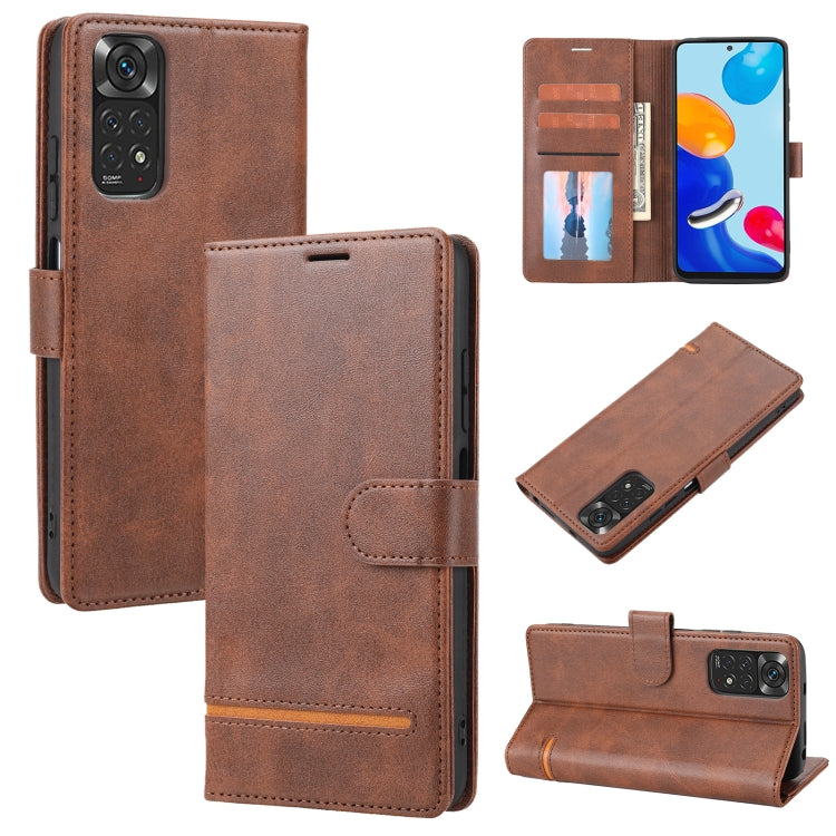 For Xiaomi Redmi Note 11S Classic Wallet Flip Leather Phone Case