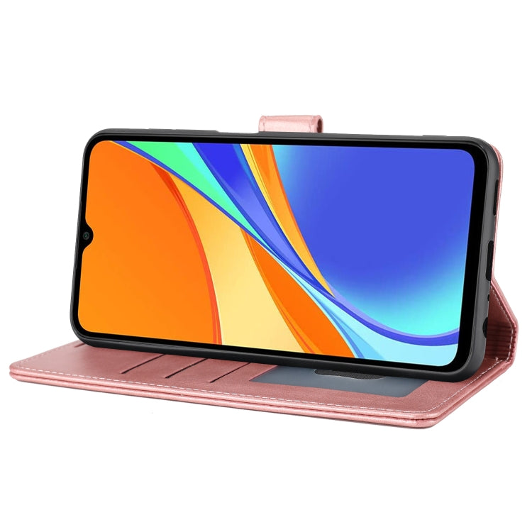 For Xiaomi Redmi 9C Classic Wallet Flip Leather Phone Case