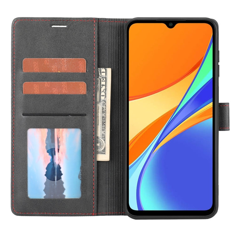 For Xiaomi Redmi 9C Classic Wallet Flip Leather Phone Case