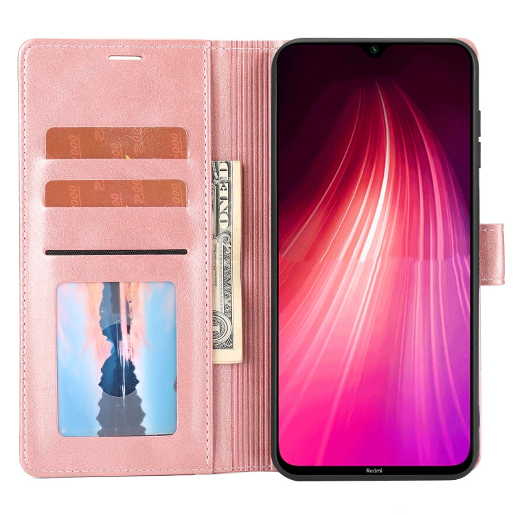 For Xiaomi Redmi Note 8 Classic Wallet Flip Leather Phone Case